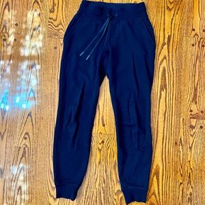 Lululemon dark blue joggers